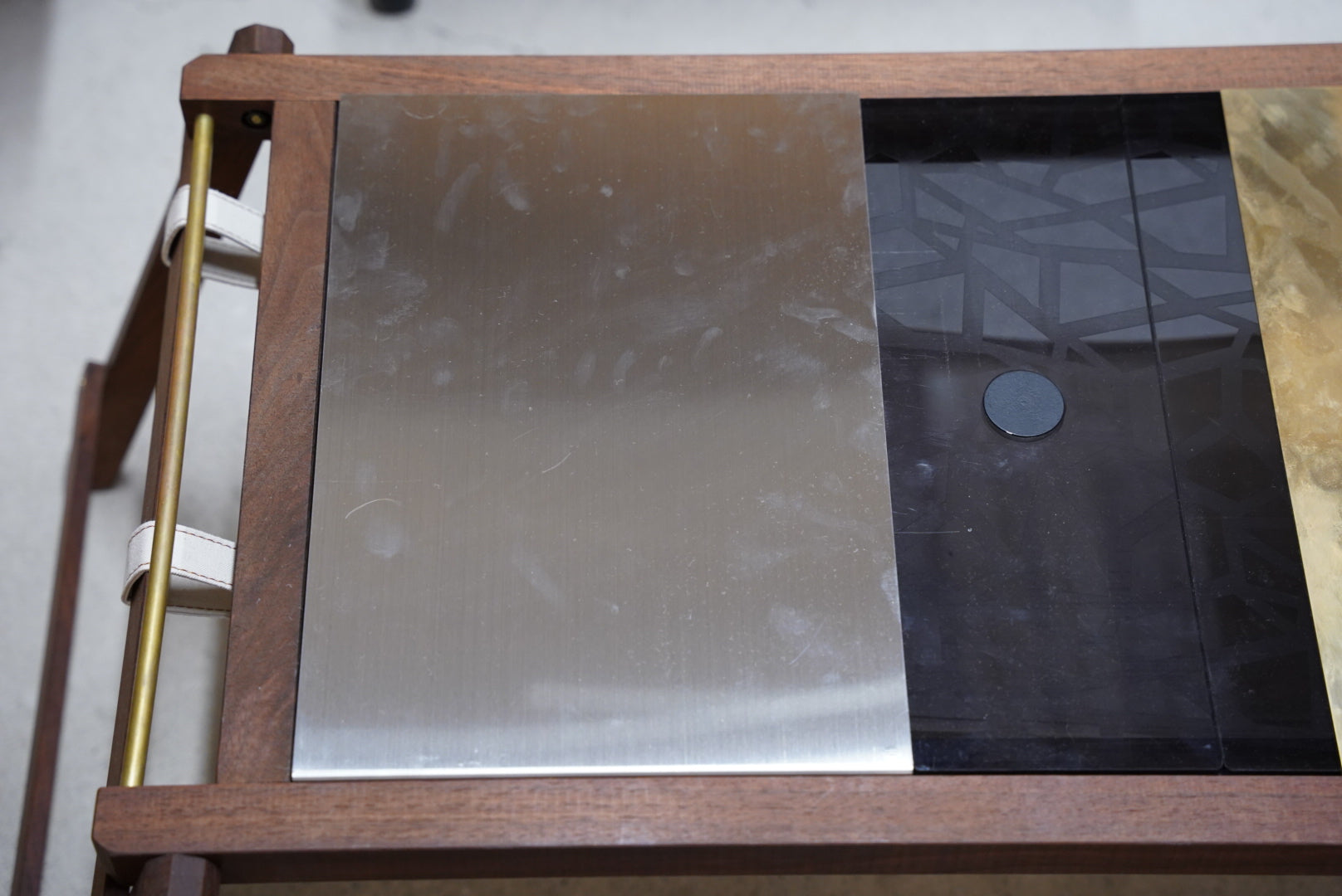 RL Top Plate Stainless 2022 (1 unit) L Shape:スノーピーク IGT スリム用 ステンレス製天板(被せるタイプ)