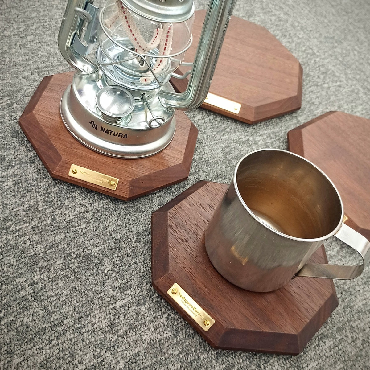 Octagon Stage.S / Walnut