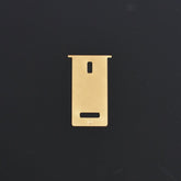 RL Gas Cylinder Holder Brass ver. 2:フラットバーナー用 真鍮製器具栓ホルダー(ロング)