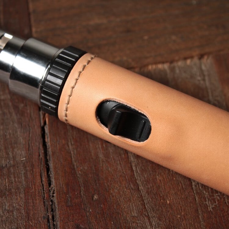 AS2OV ポータブルスティックバーナー用ジャケット(オイルレザー・ヌメ革)