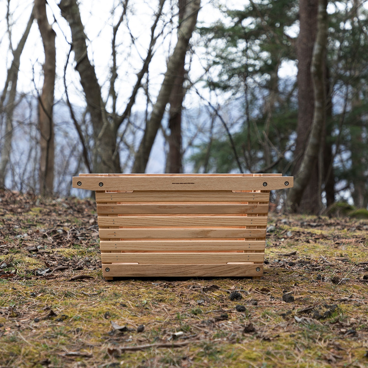 シェルフコンテナ Mオーク