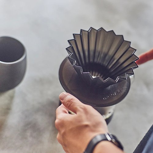 ORIGAMI オリガミ ドリッパーホルダー AS樹脂 ブラック