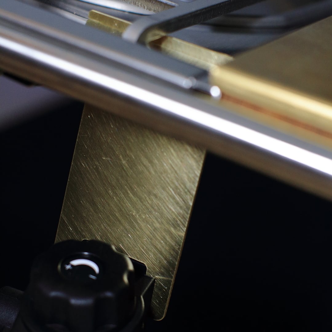 RL Gas Cylinder Holder Brass ver. 2:フラットバーナー用 真鍮製器具栓ホルダー(ロング)