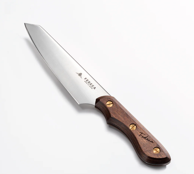 フェデカ FEDECA 三徳包丁 ナイフ 小 新品未使用 名栗ブラウン フェデカ FEDECA 三徳包丁 小 名栗ブラウン | GLAGH グラフ