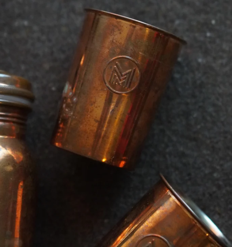 Solid BRASS&COPPER CUP