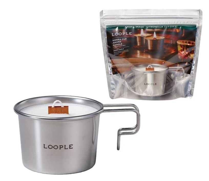 シェラカップアロマキャンドル