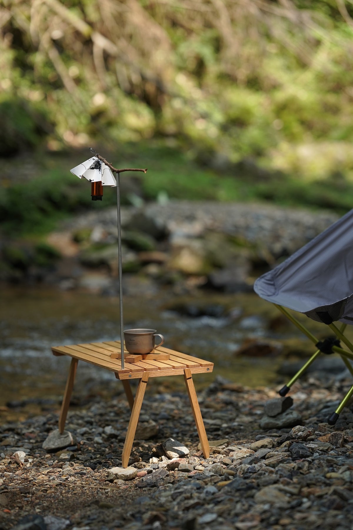 assemble mini table NS ( nara silver )