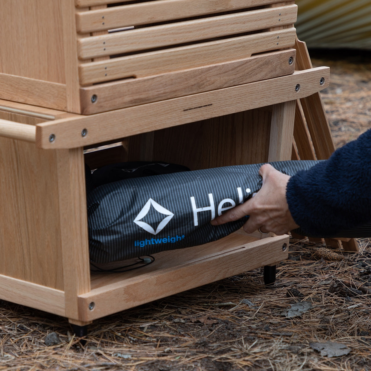 シェルフコンテナ Mオーク