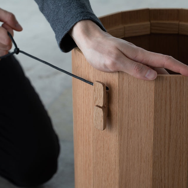 フォルダブルコードビンウォルナット