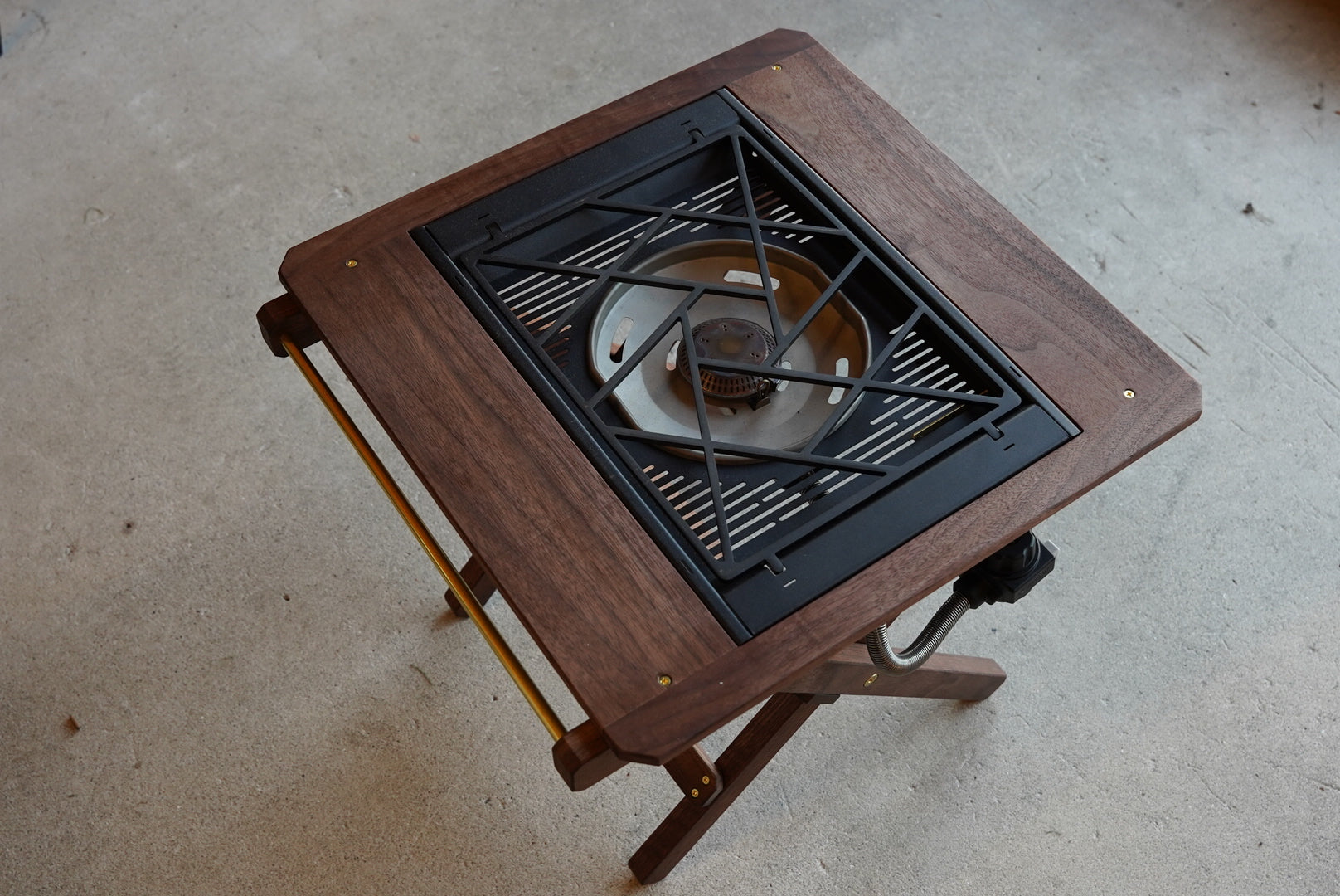 テーブル・チェア・ハンモック assemble mini table WG ( walnut gold ) assemble mini table WG ( walnut gold )