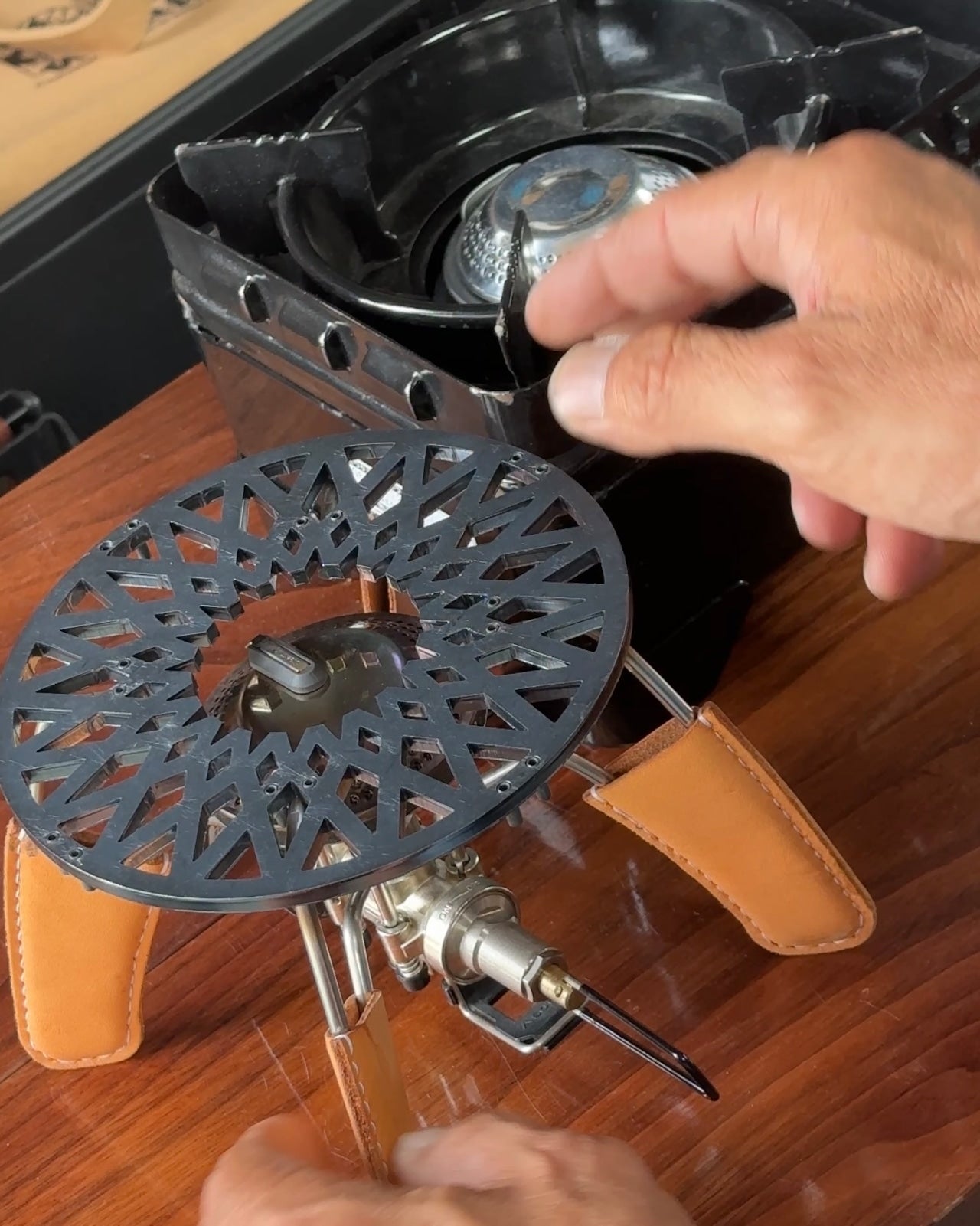 ST310/340他4本脚バーナー&タフまるシリーズ用五徳 SSG(SUGOI SUTEKINA GOTOKU)