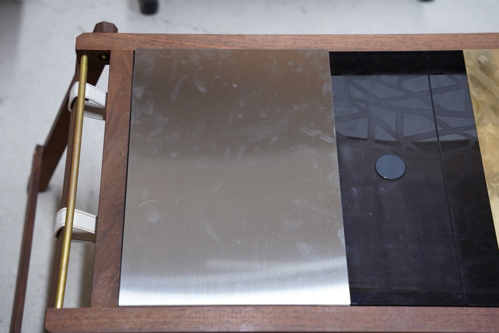 RL Top Plate Stainless 2022 (1 unit) L Shape:スノーピーク IGT スリム用 ステンレス製天板(被せるタイプ)