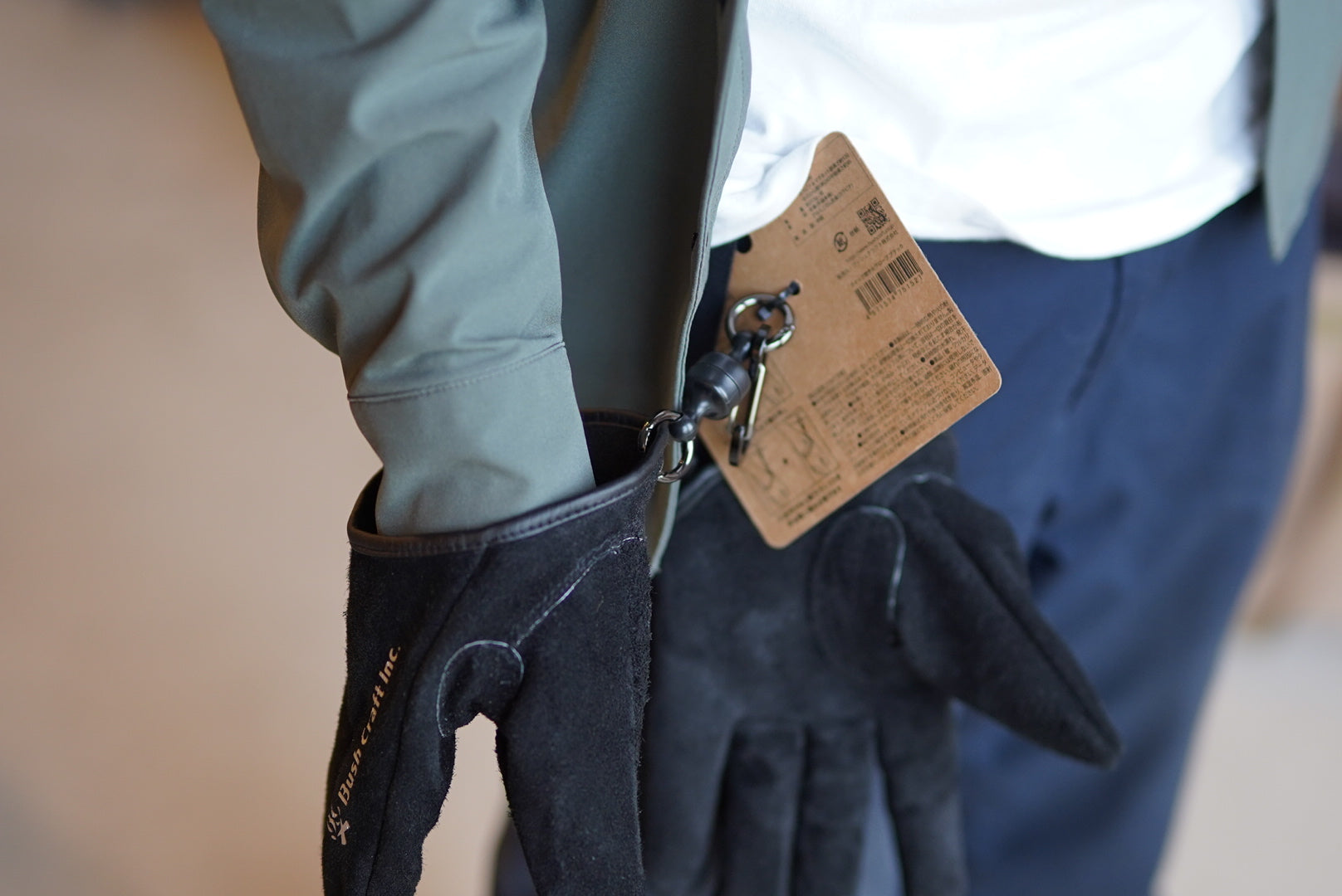 クイック焚き火グローブ