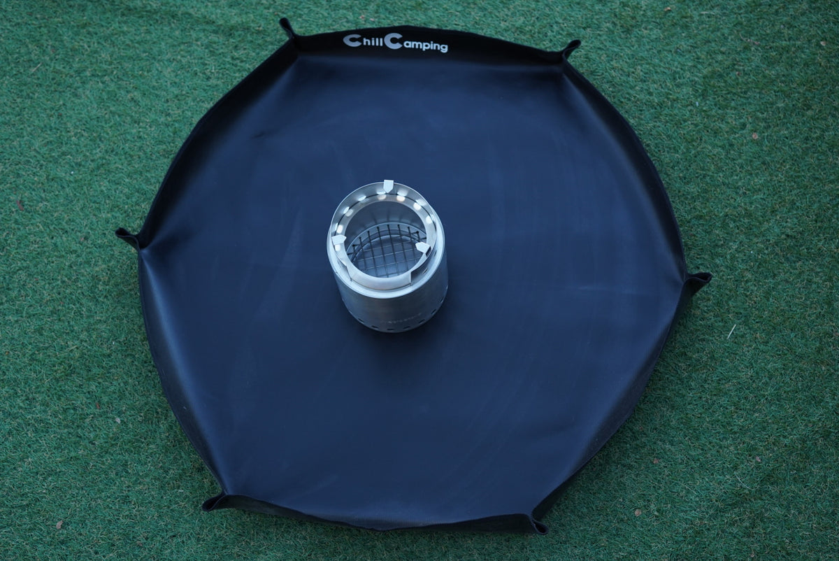 焚き火シート ロゴ有