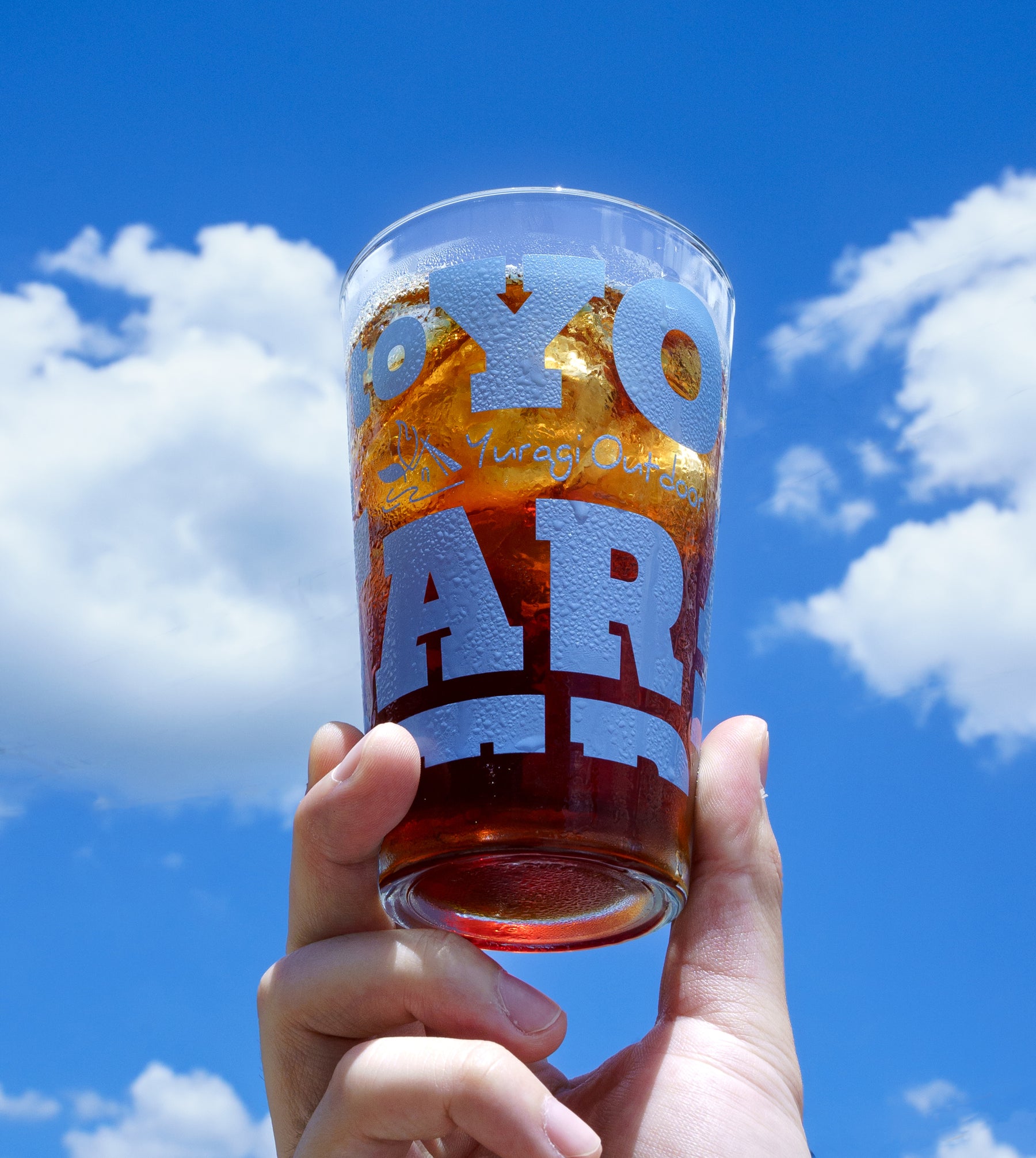 TARP GLASS -YURAGI OUTDOOR ver.-