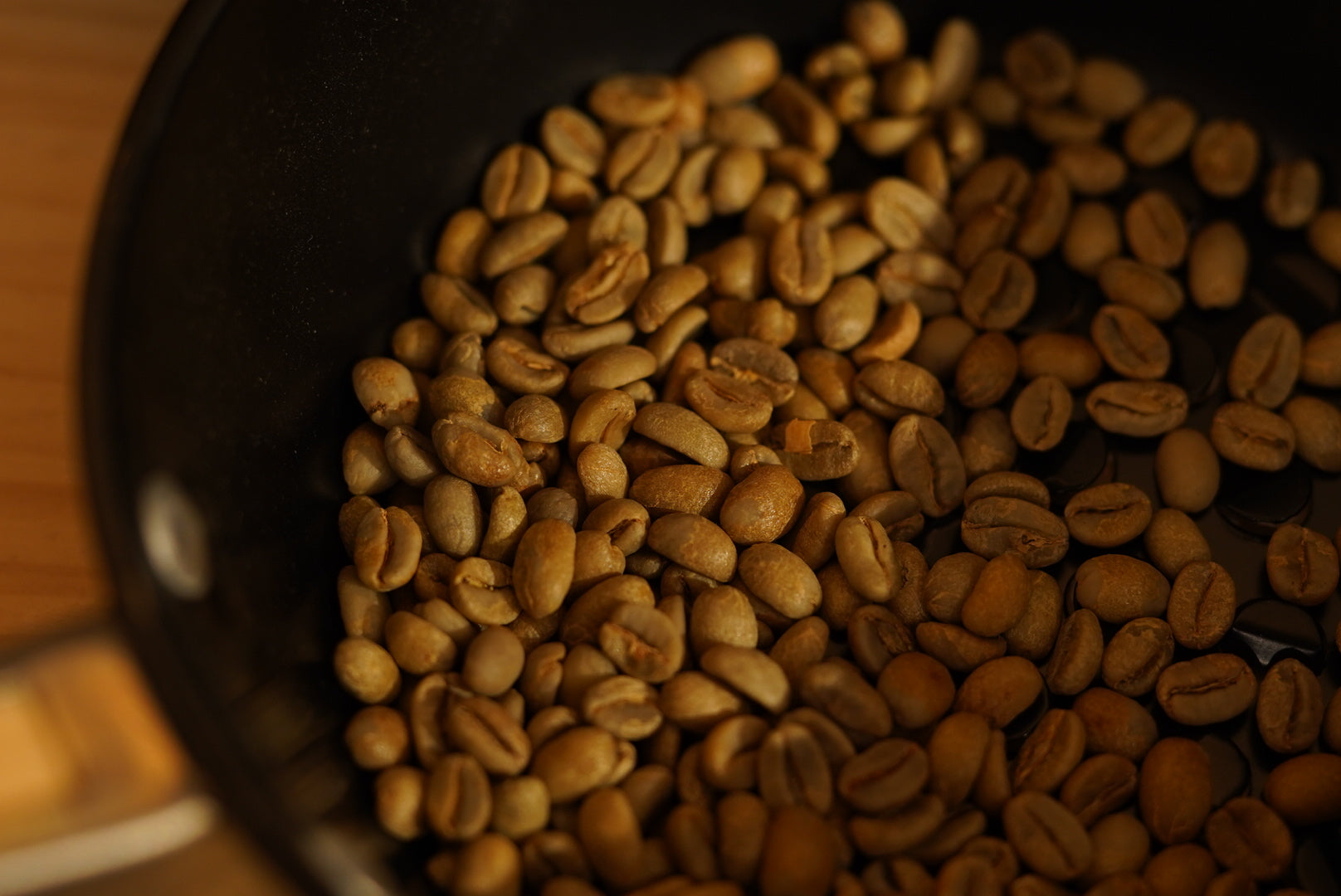 green coffee beans