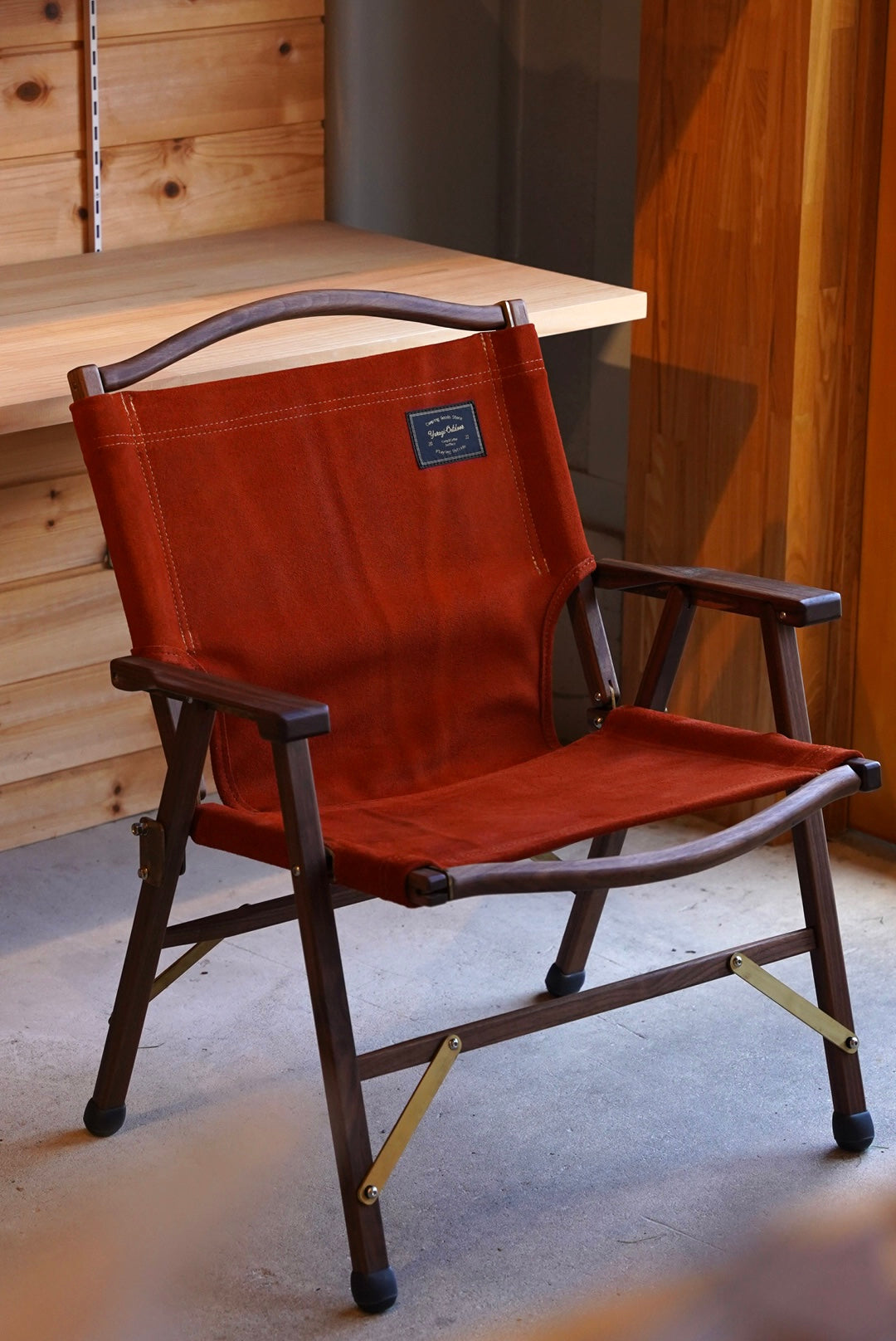 スエードレザー座面