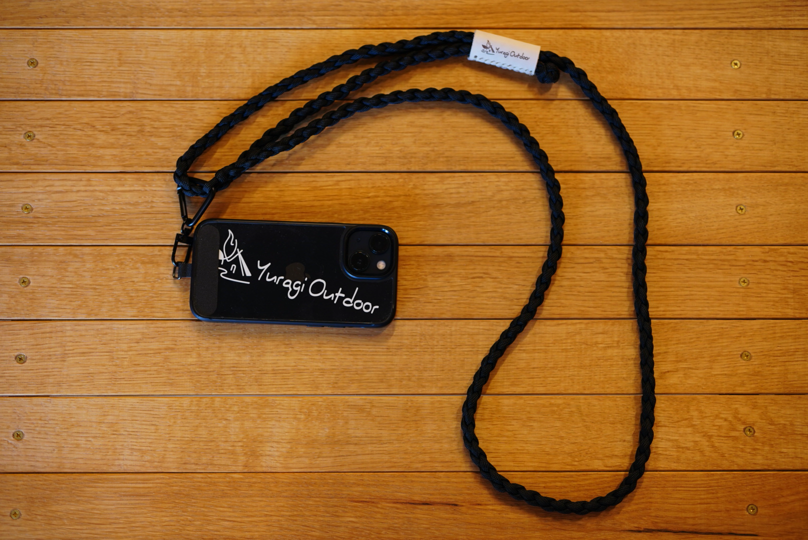 YURAGI OUTDOOR オリジナル携帯ストラップ