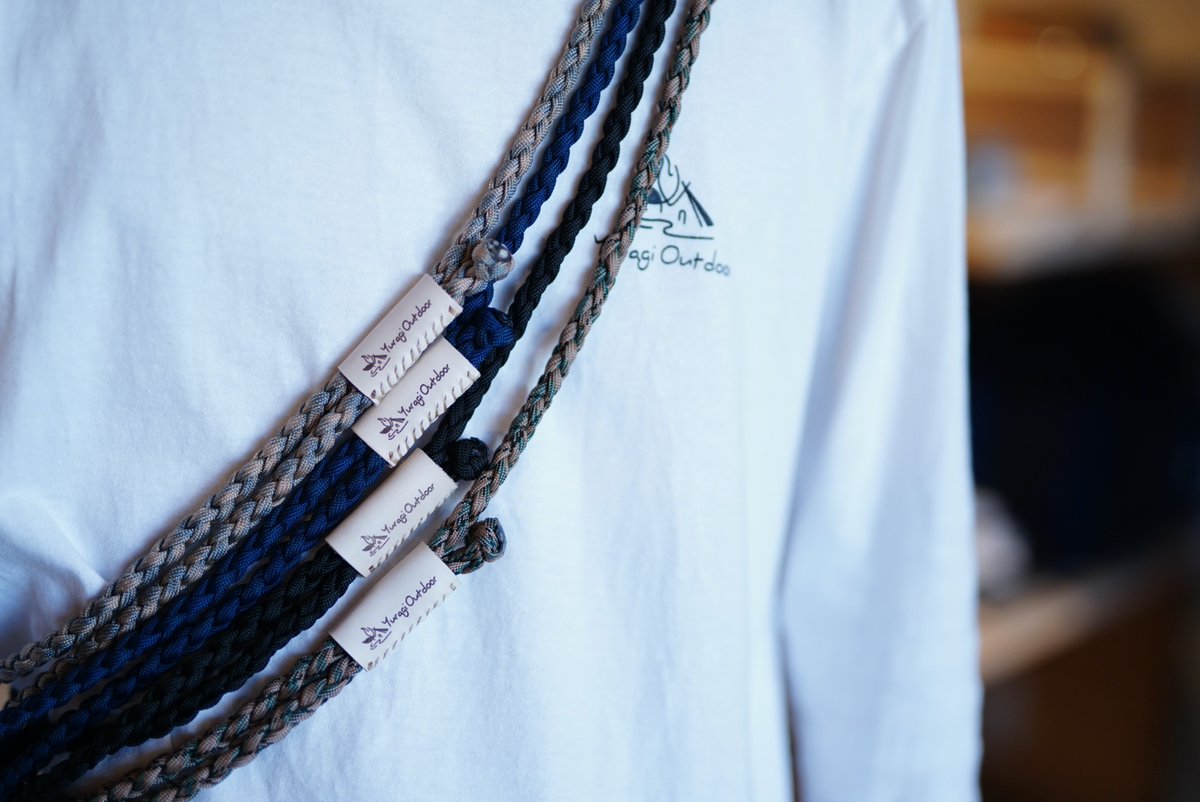 YURAGI OUTDOOR オリジナル携帯ストラップ