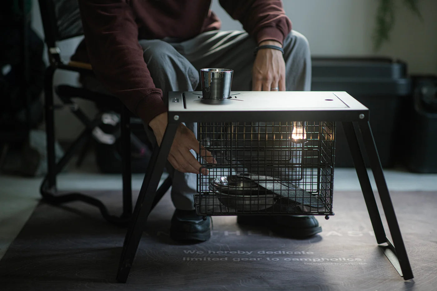 フォールディングワイヤーバスケット M