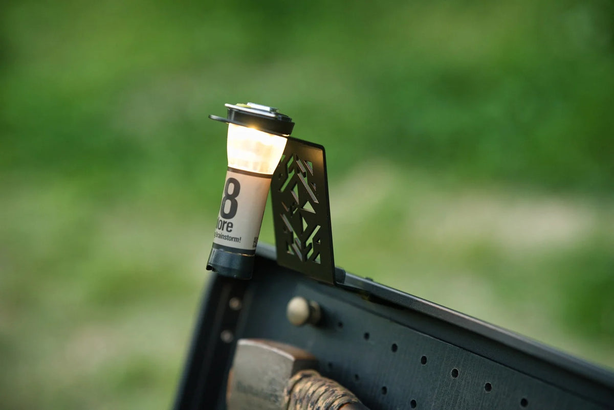 ALUMINUM CONTAINER LANTERN HOLDER