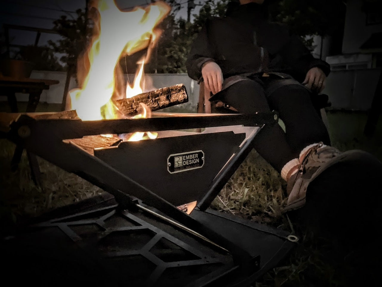 【CALM FLAME】焚き火台(ロストル+ゴトクセット)