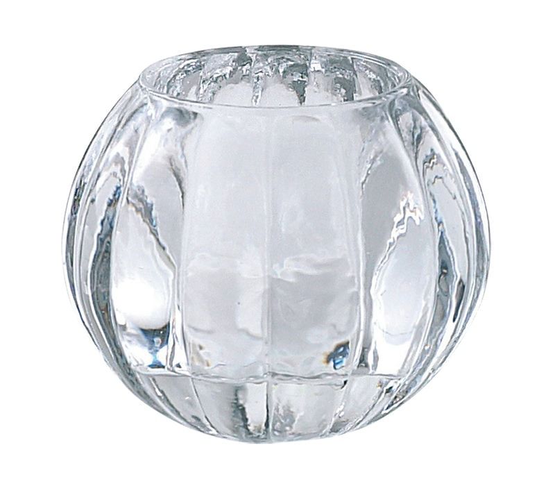 キャンドルグラス「スクワッシュ」(クリア)