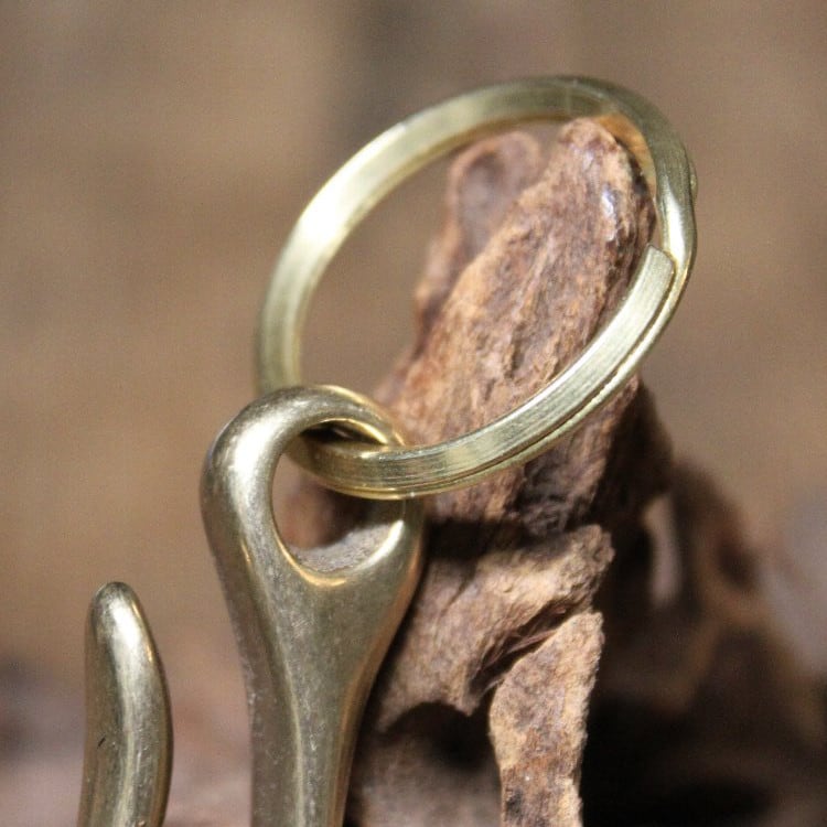 真鍮無垢ベルトフックホルダー