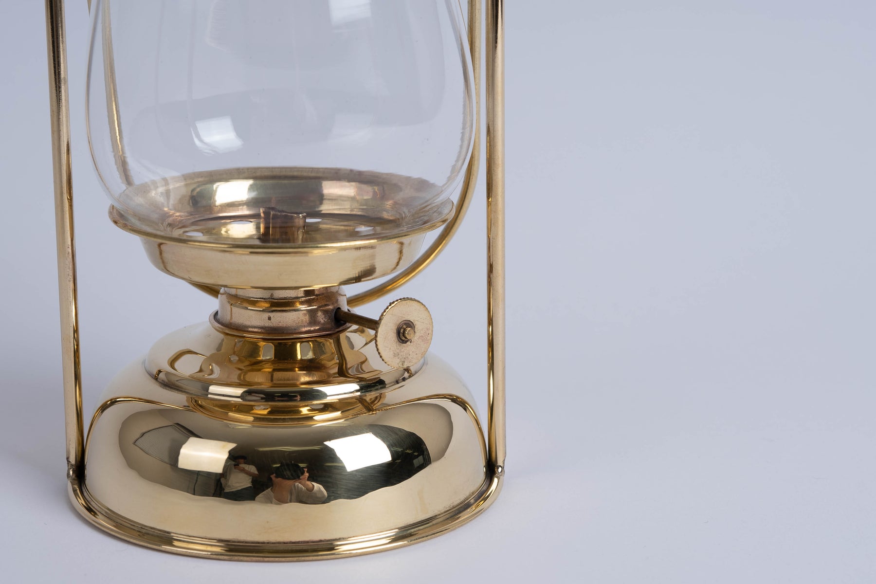 オイルランタン パティオミニハリケーン (真鍮製)