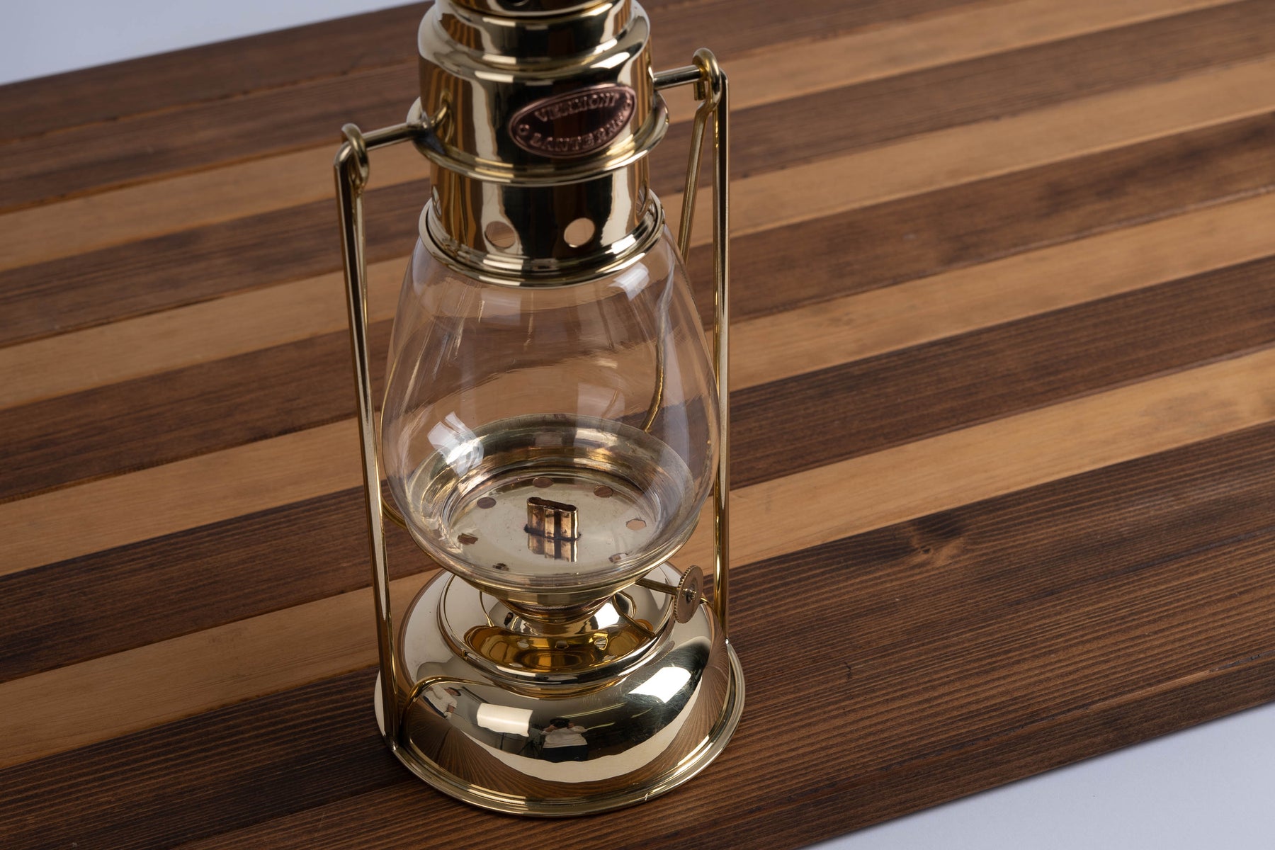 オイルランタン パティオミニハリケーン (真鍮製)