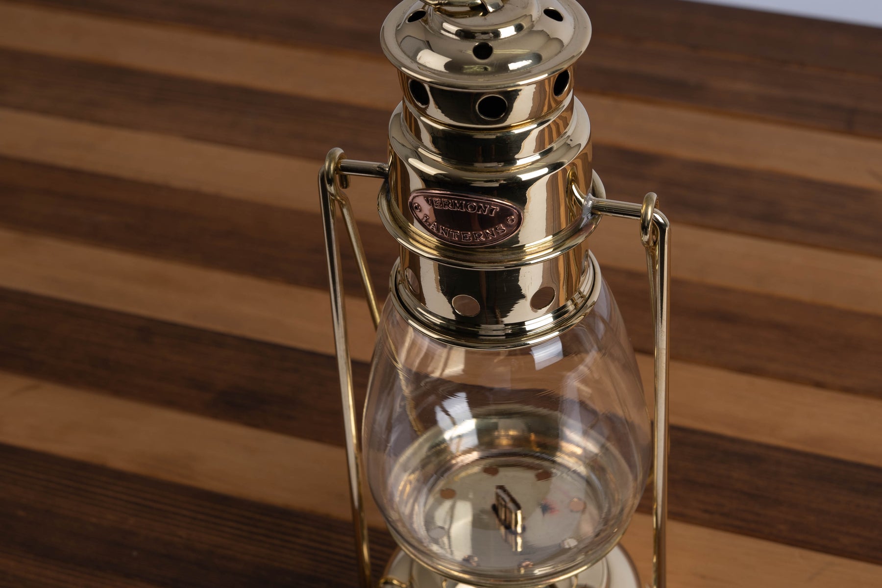 オイルランタン パティオミニハリケーン (真鍮製)