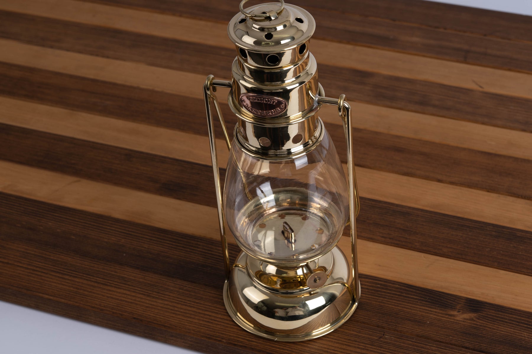 オイルランタン パティオミニハリケーン (真鍮製)