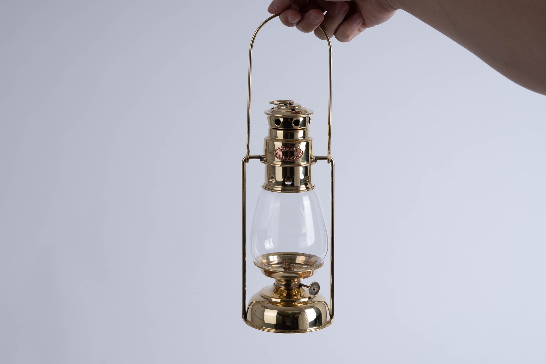 オイルランタン パティオミニハリケーン (真鍮製)