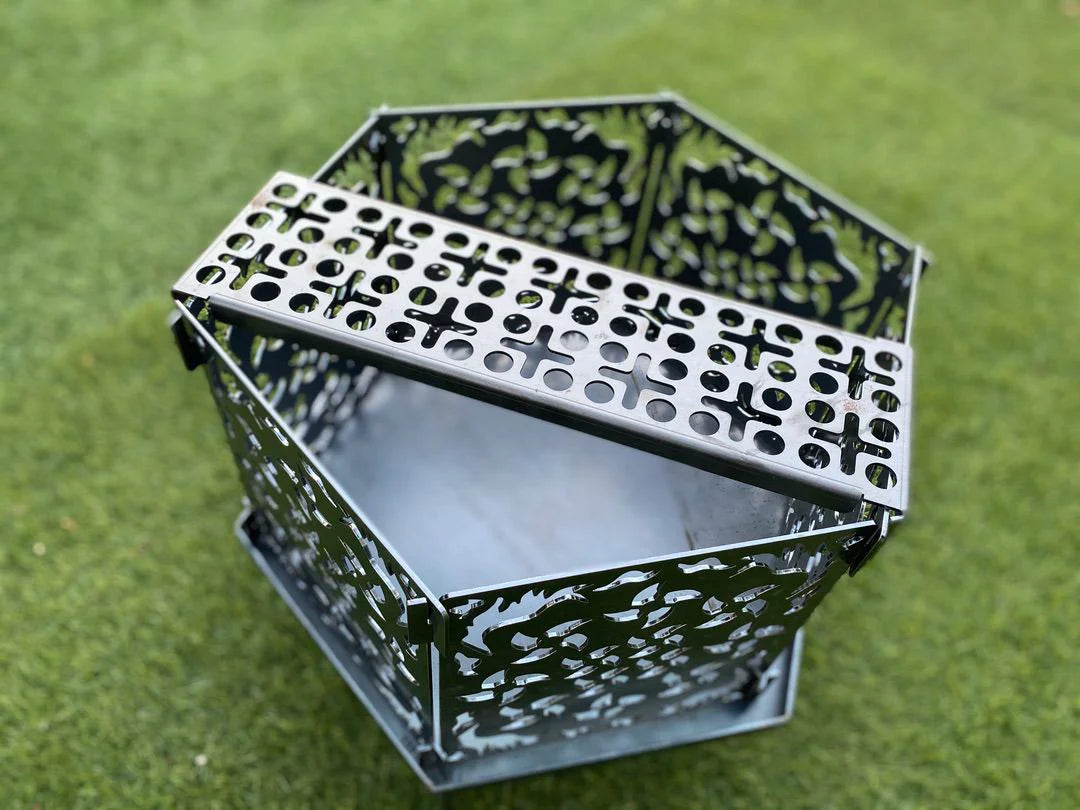 ken-Shuri(ケンシュリ)専用五徳(ゴトク)/【黒皮鉄】