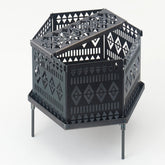 組立式焚火台「Dian」(ディアン)/【黒皮鉄】