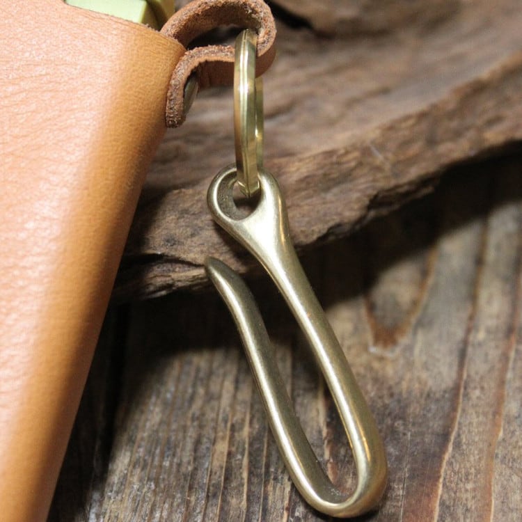 真鍮無垢ベルトフックホルダー