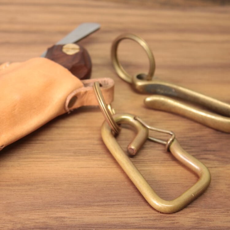 FEDECA 折畳式料理ナイフ用ヌメ革ケース