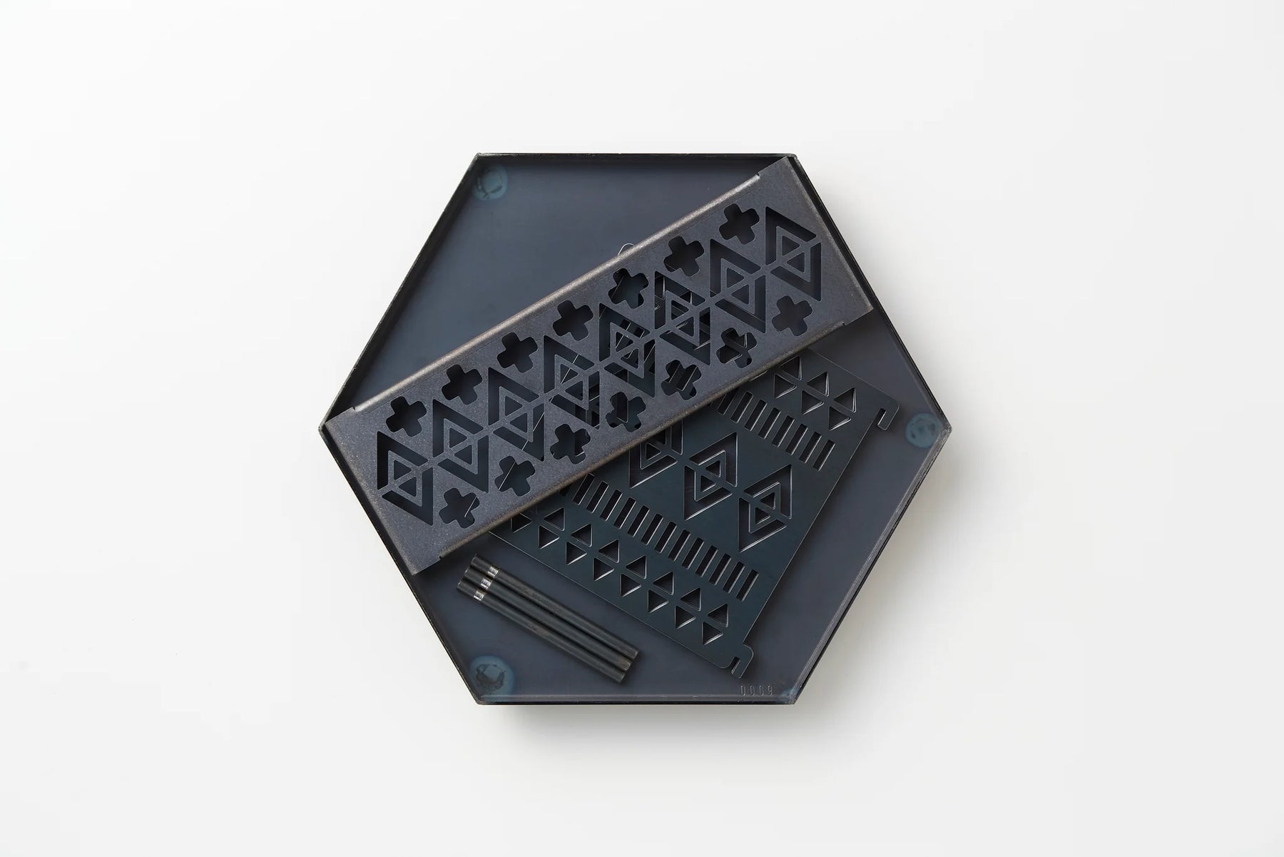 組立式焚火台「Dian」(ディアン)/【黒皮鉄】