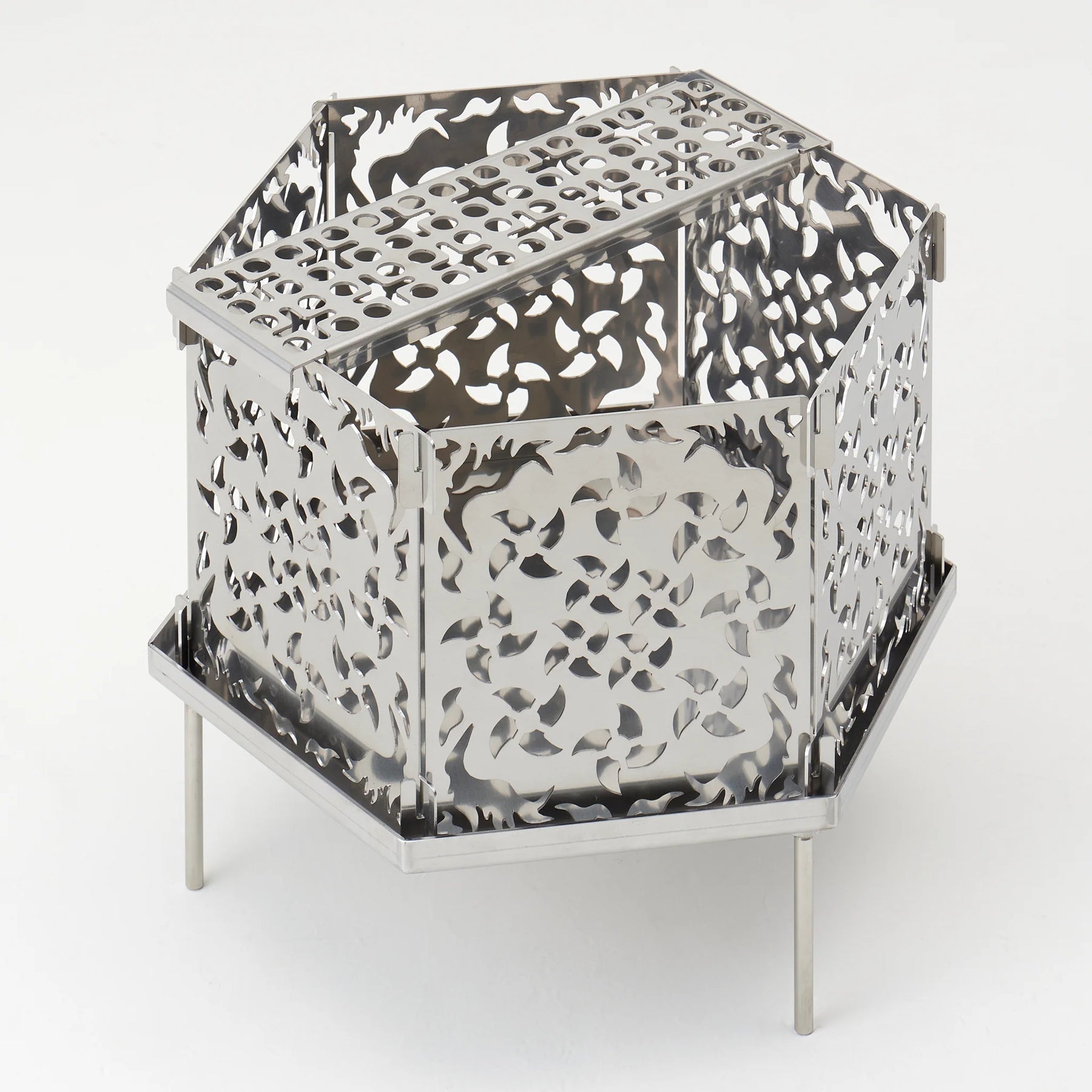 組立式焚火台「ken-shuri」(ケンシュリ)/【ステンレス】