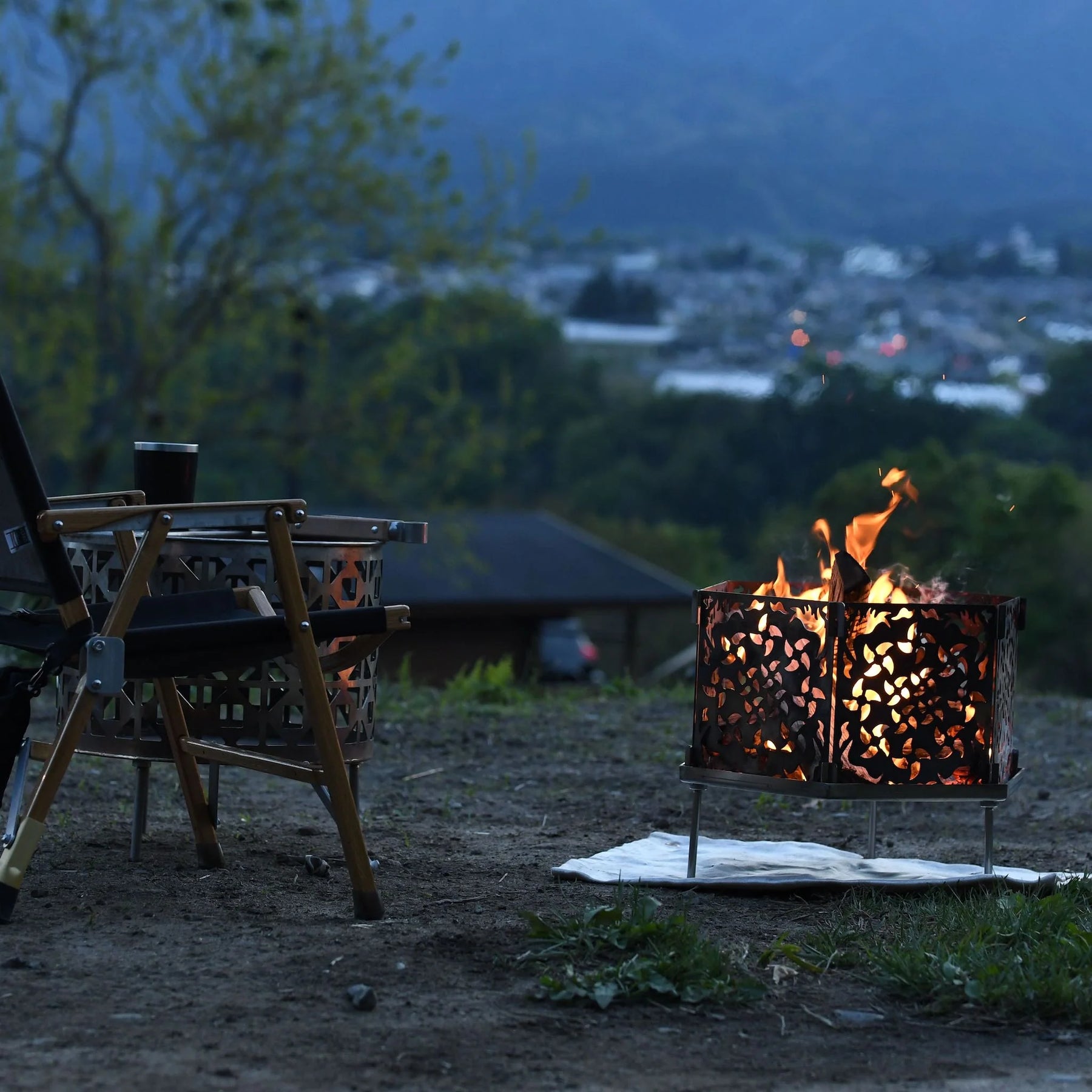 組立式焚火台「ken-shuri」(ケンシュリ)/【ステンレス】