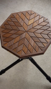 Octagon Plate（ウォールナット×オバンコール）