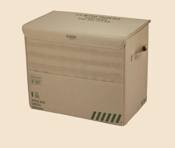 TWIN TRASH BOX
