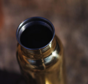 Solid COPPER bottle M