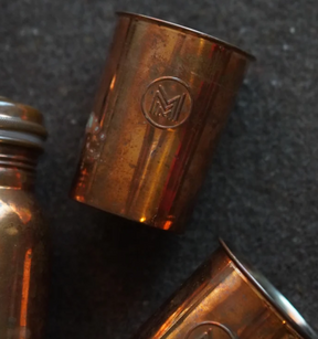 Solid BRASS&COPPER CUP