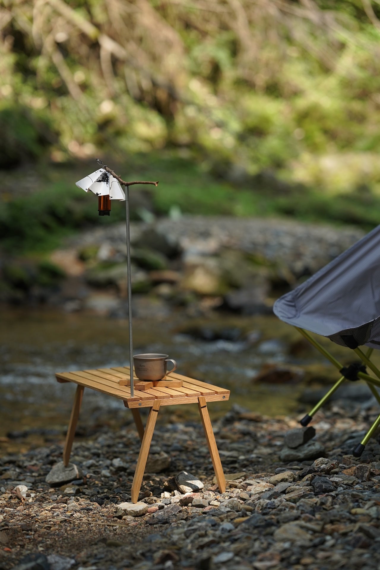 assemble mini table NS ( nara silver )