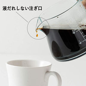 (L)OCTAGONAL GLASS COFFEE コーヒーガラス450ml
