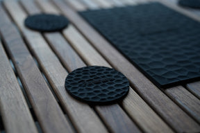 槌目コースター　2枚set