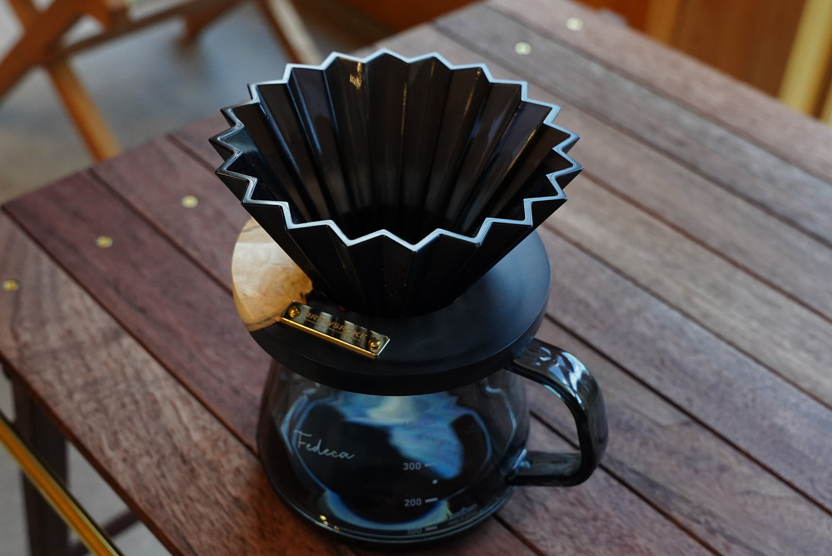 Dripper holder "Resin Smoke"