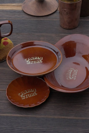AMARILLO FLOWER PLATE S