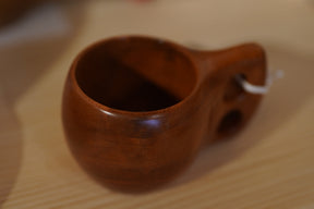 wooden cup